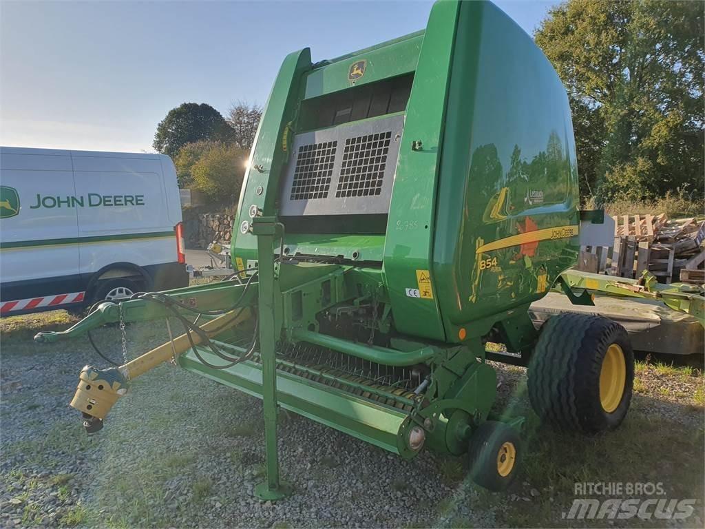 John Deere 854 Masina de balotat cilindric