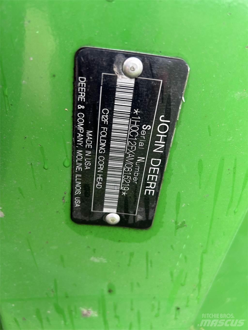 John Deere C12F Accesorii combine agricole