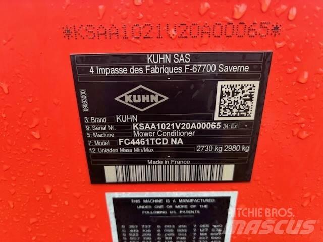Kuhn FC4461 Cositoare de iarba cu umidificator