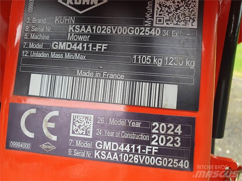Kuhn GMD 4411 Cositoare de iarba cu umidificator