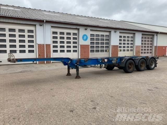 Schmitz Container Semi-remorca sasiu