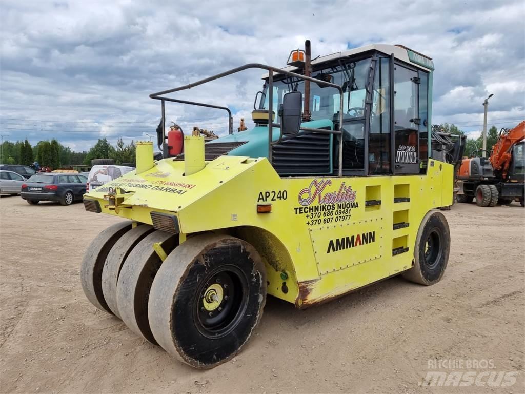 Ammann AP240 Cilindri compactori cu roti