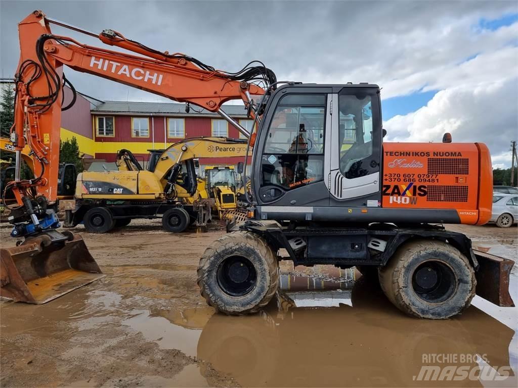 Hitachi ZX140W-3 Excavatoare cu roti