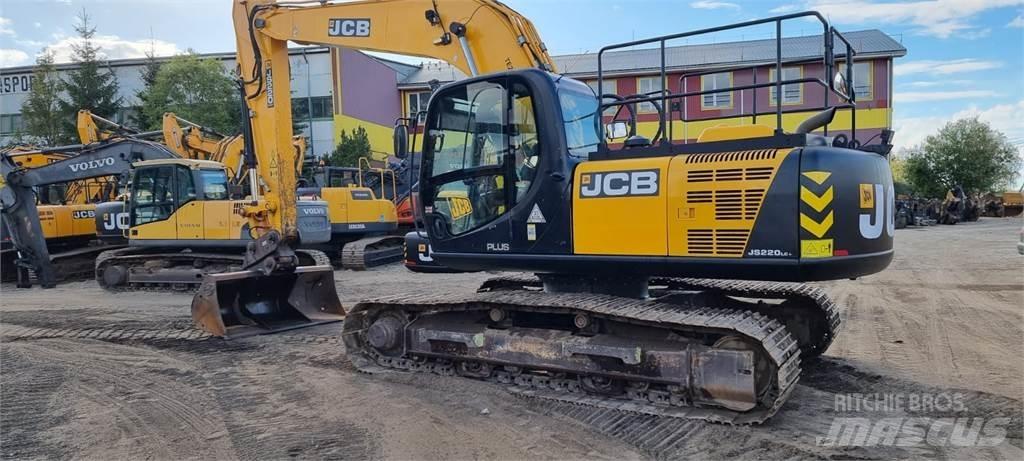 JCB JS220LC Plus + Excavatoare pe șenile
