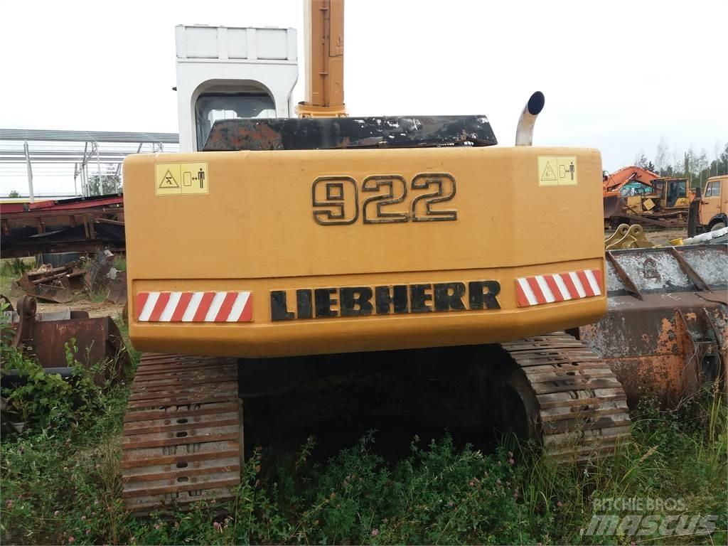 Liebherr 922HDS Excavatoare pe șenile
