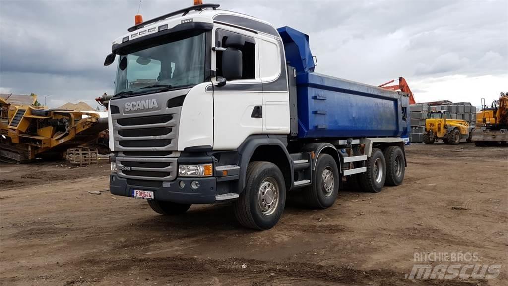Scania G 490 Camion cu incarcator