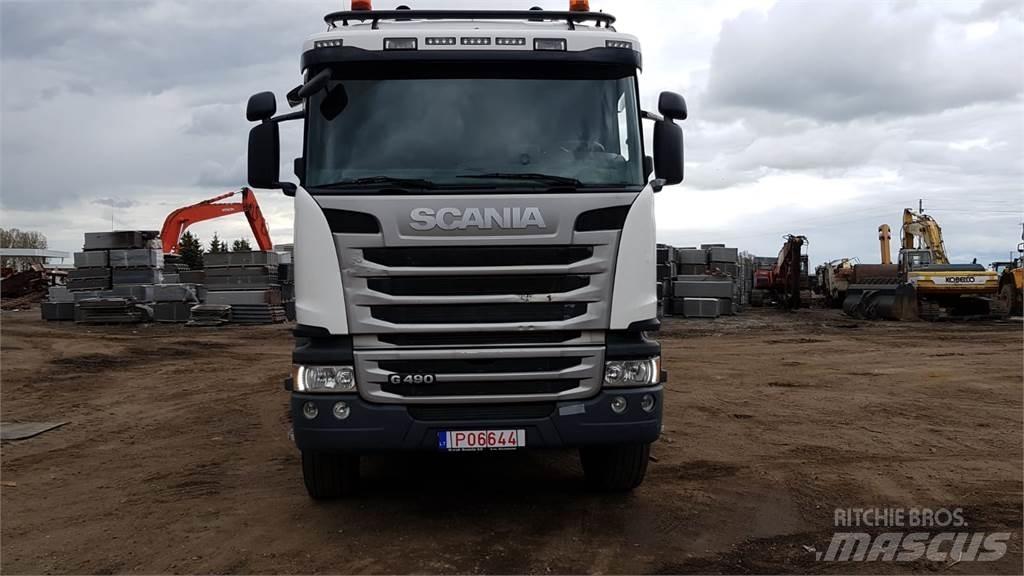 Scania G 490 Camion cu incarcator