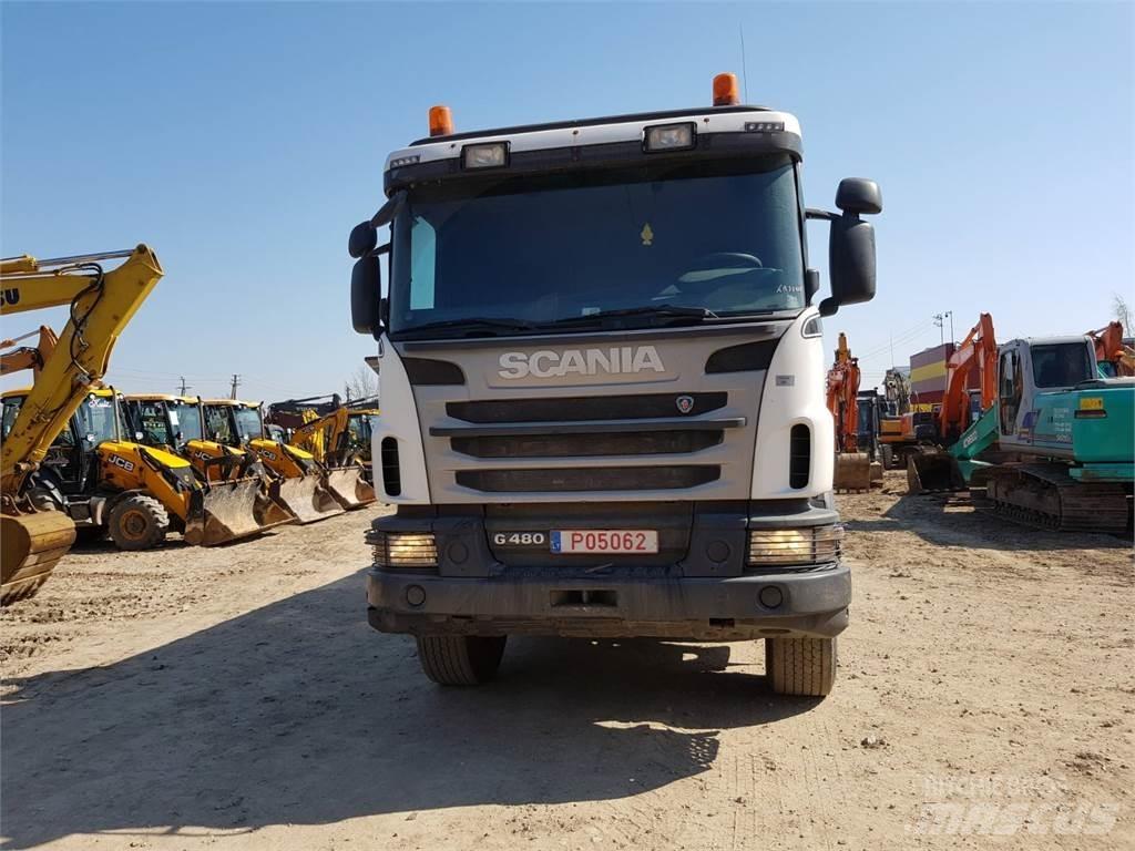 Scania G480 8x4 Camion cu incarcator