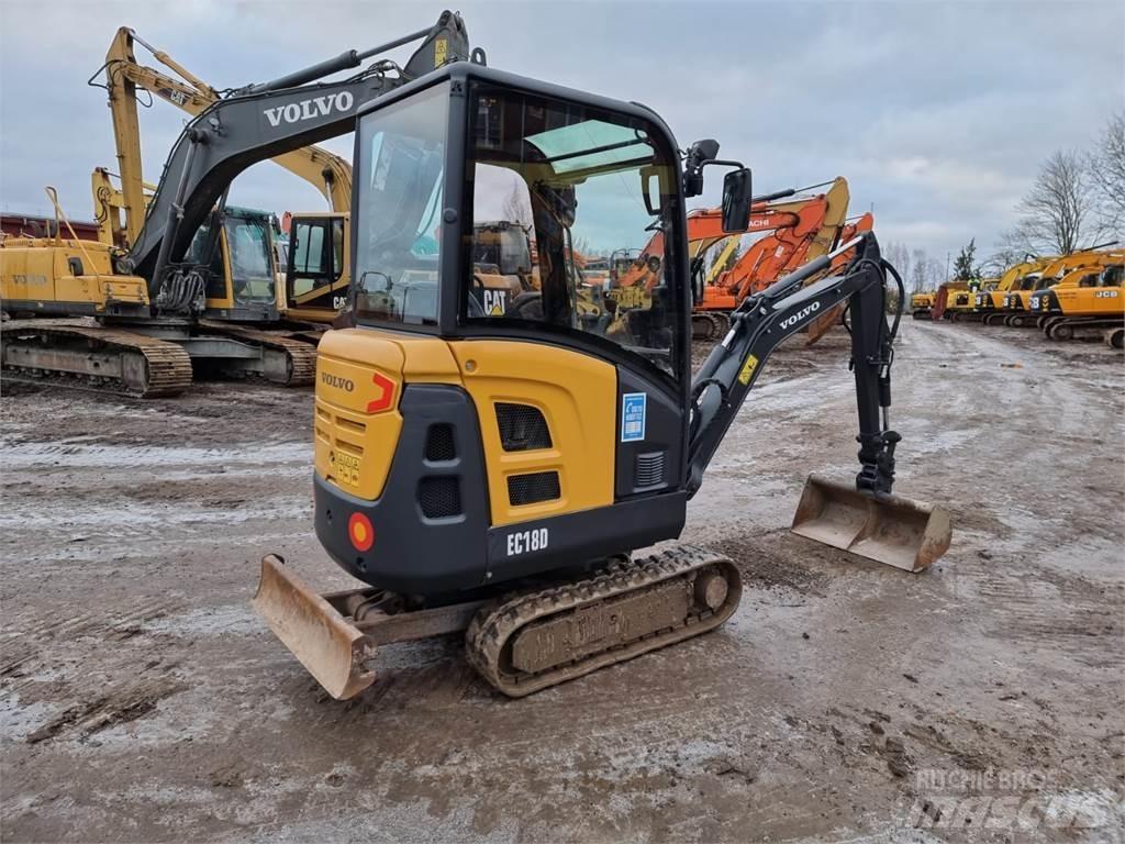 Volvo EC18D Mini excavatoare < 7t