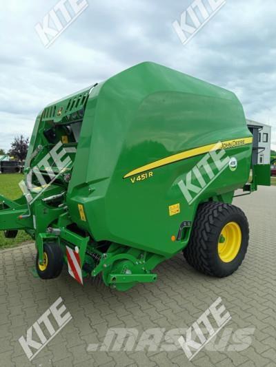 John Deere V451R Masina de balotat cilindric