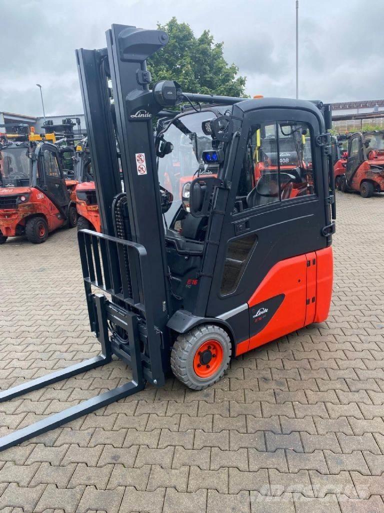Linde E 16-02 Stivuitor electric