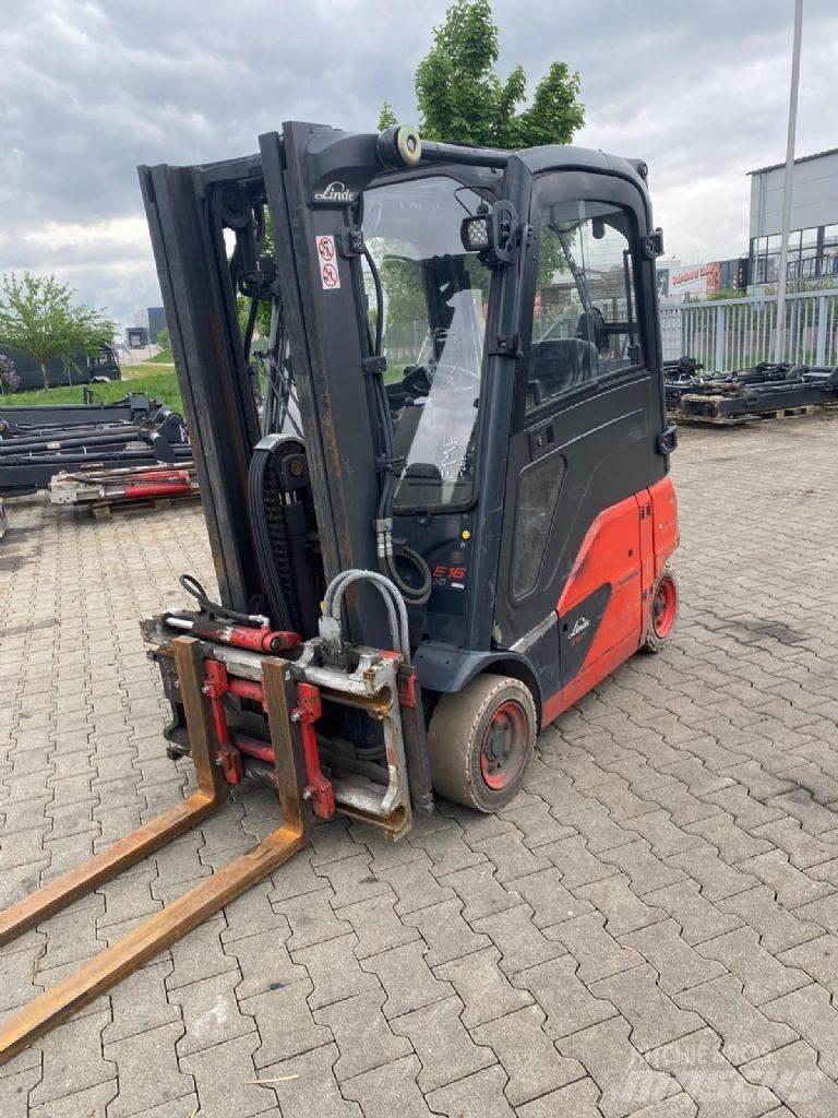 Linde E 16 P-02 Stivuitor electric