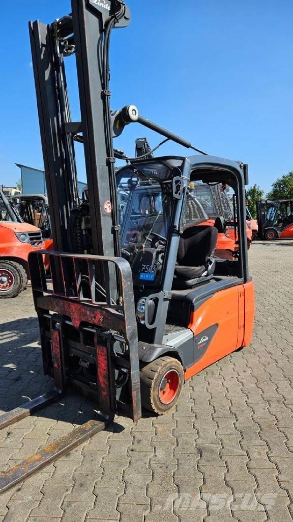 Linde E 18 L-02 Stivuitor electric