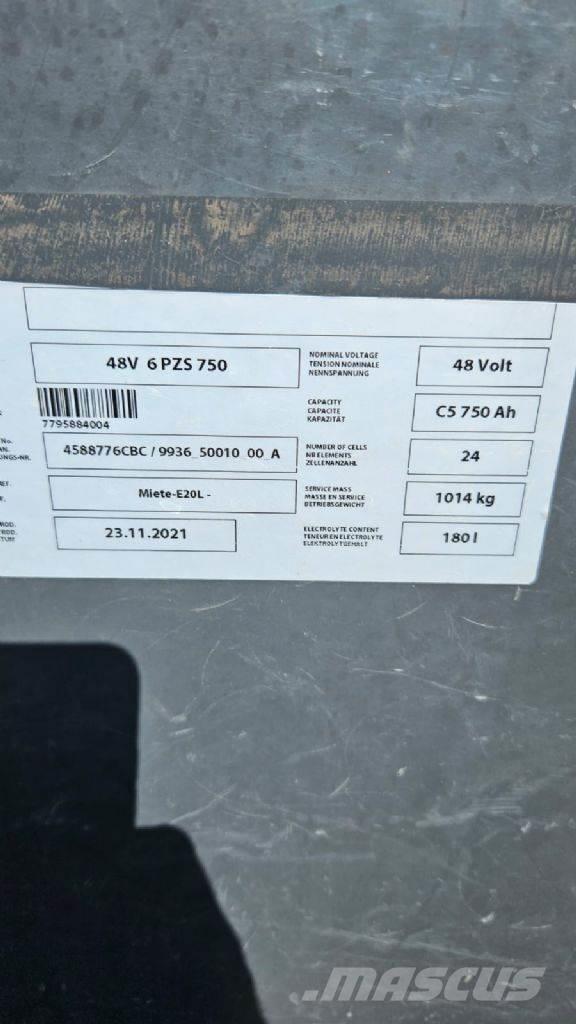 Linde E 18 L-02 Stivuitor electric