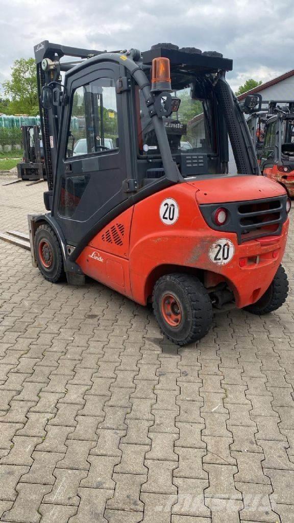 Linde H 35 D-01 Stivuitor diesel