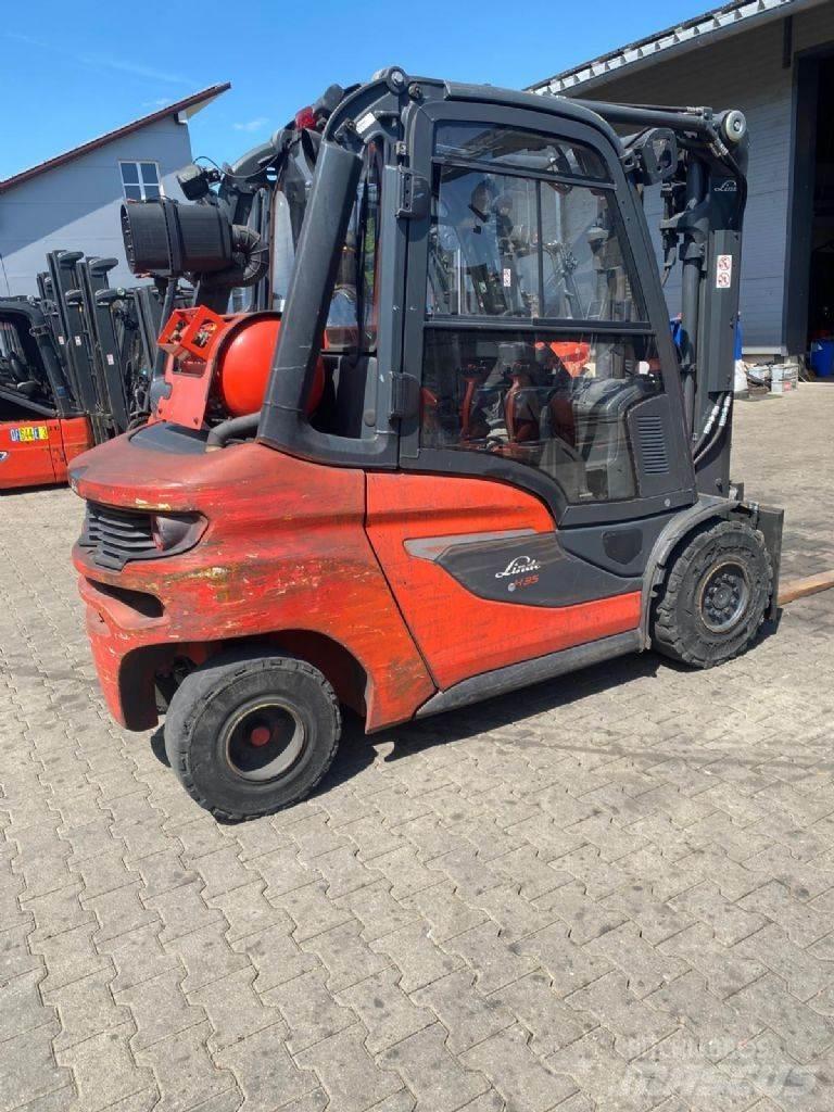 Linde H 35 T-01 Stivuitor GPL