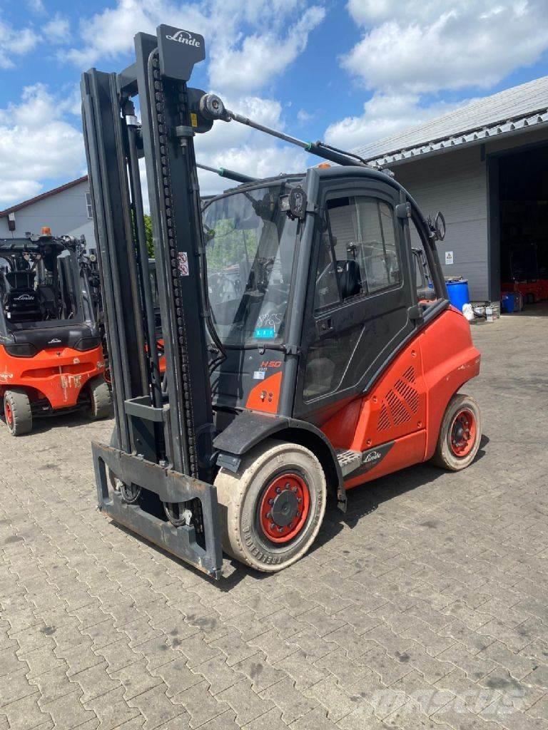 Linde H 50 D-02 Stivuitor diesel