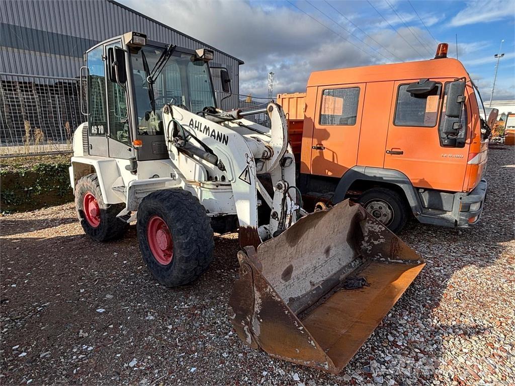 Ahlmann AS 70 Incarcator pe pneuri