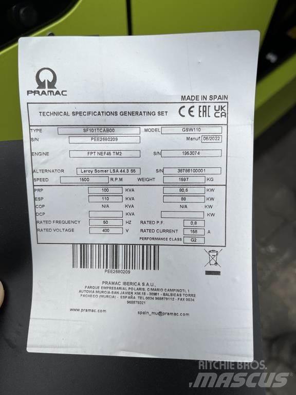 Pramac GSW110 Alte generatoare
