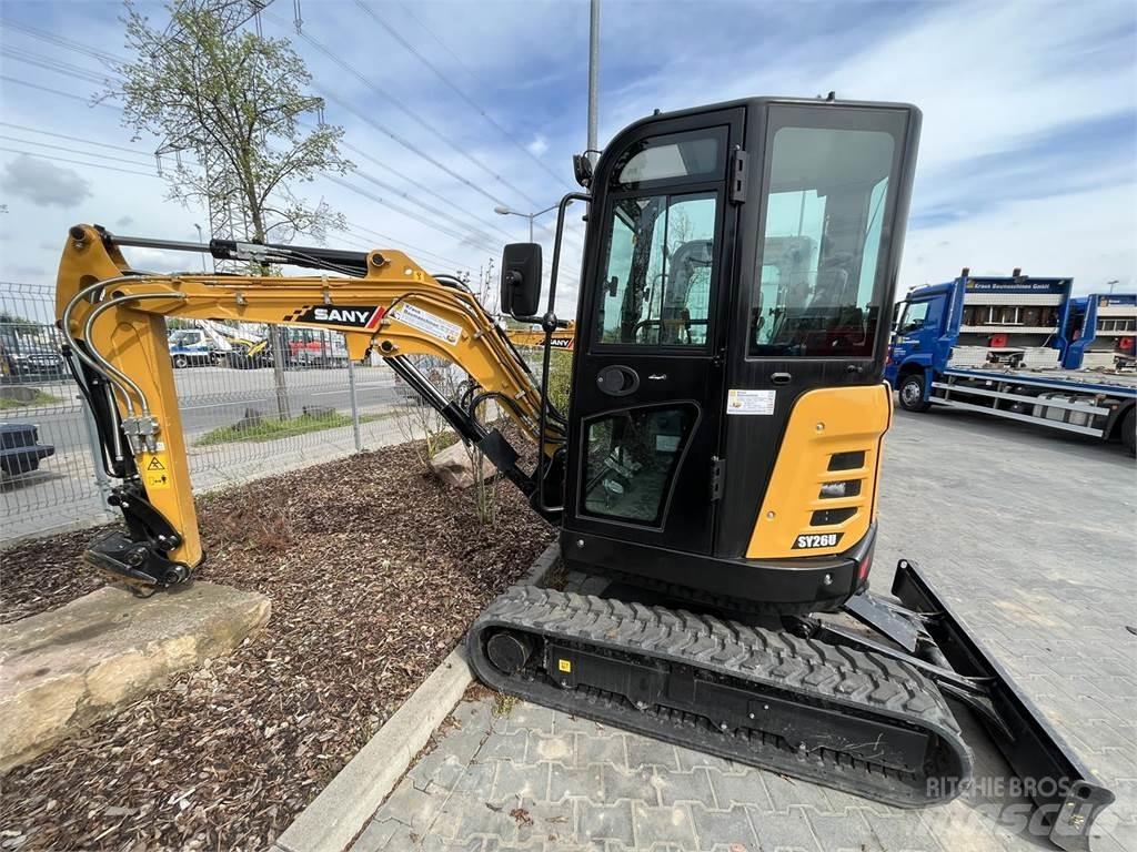 Sany SY26U Mini excavatoare < 7t