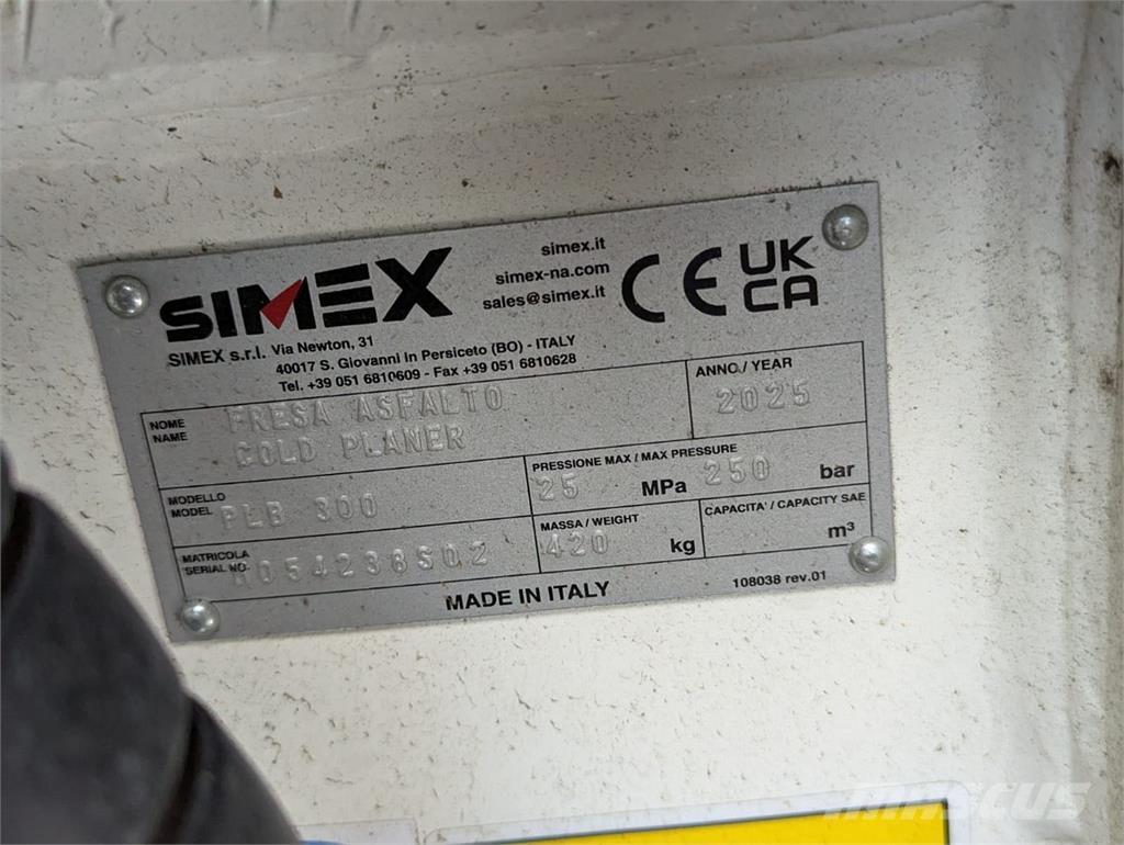 Simex PLB300 Alte componente
