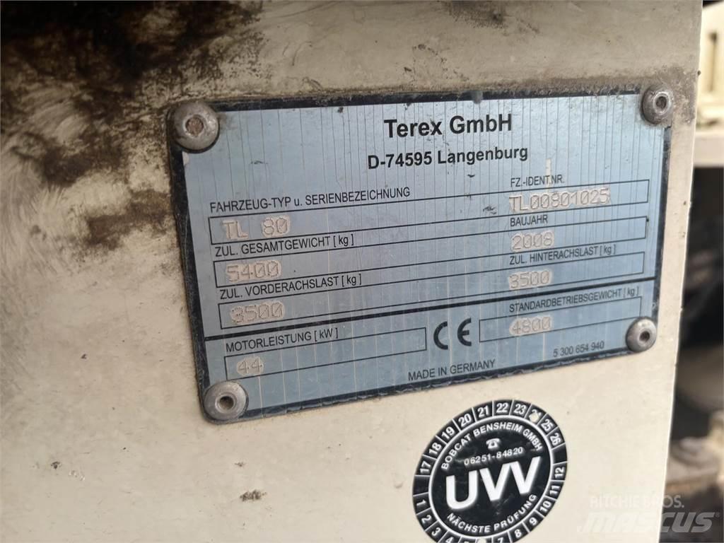 Terex TL 80 Incarcator pe pneuri