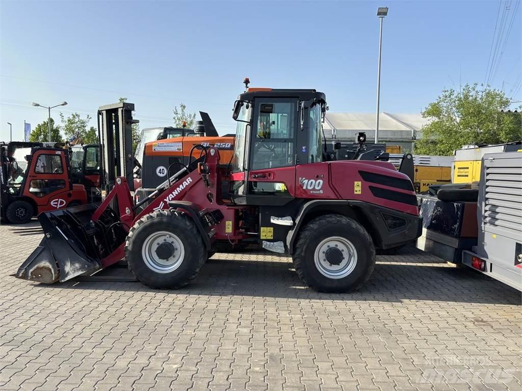 Yanmar V100 Incarcator pe pneuri