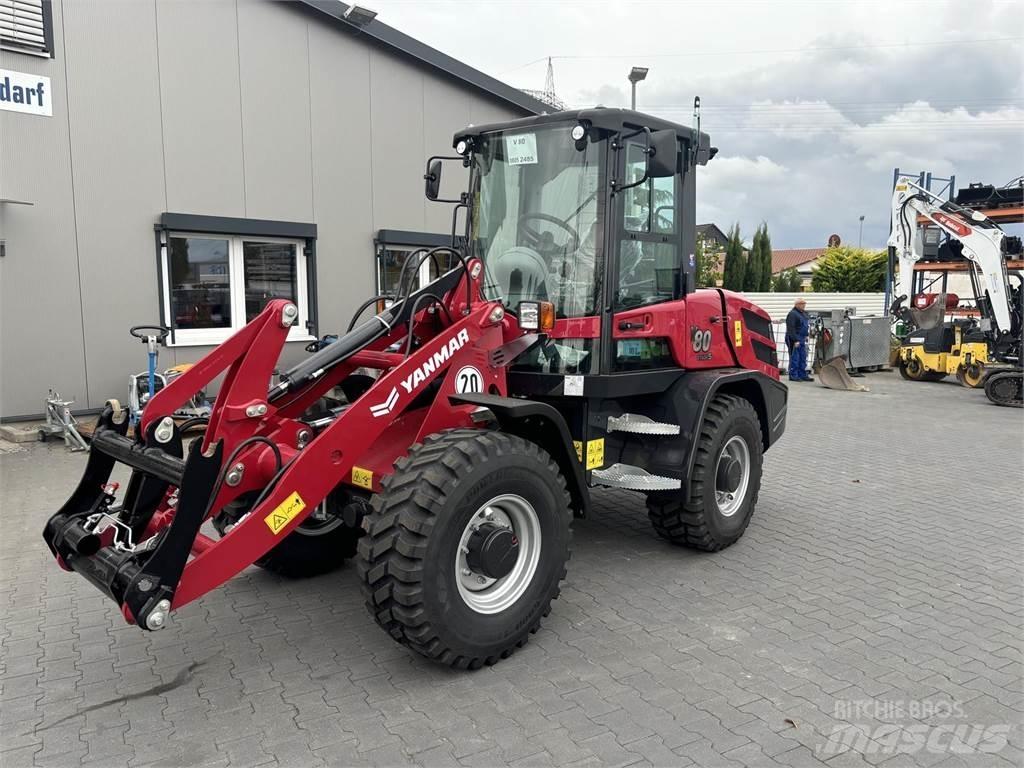 Yanmar V80 Incarcator pe pneuri