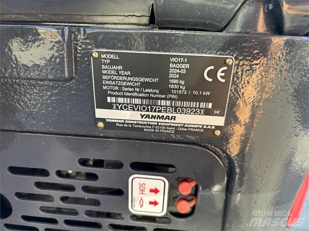 Yanmar ViO17 Mini excavatoare < 7t