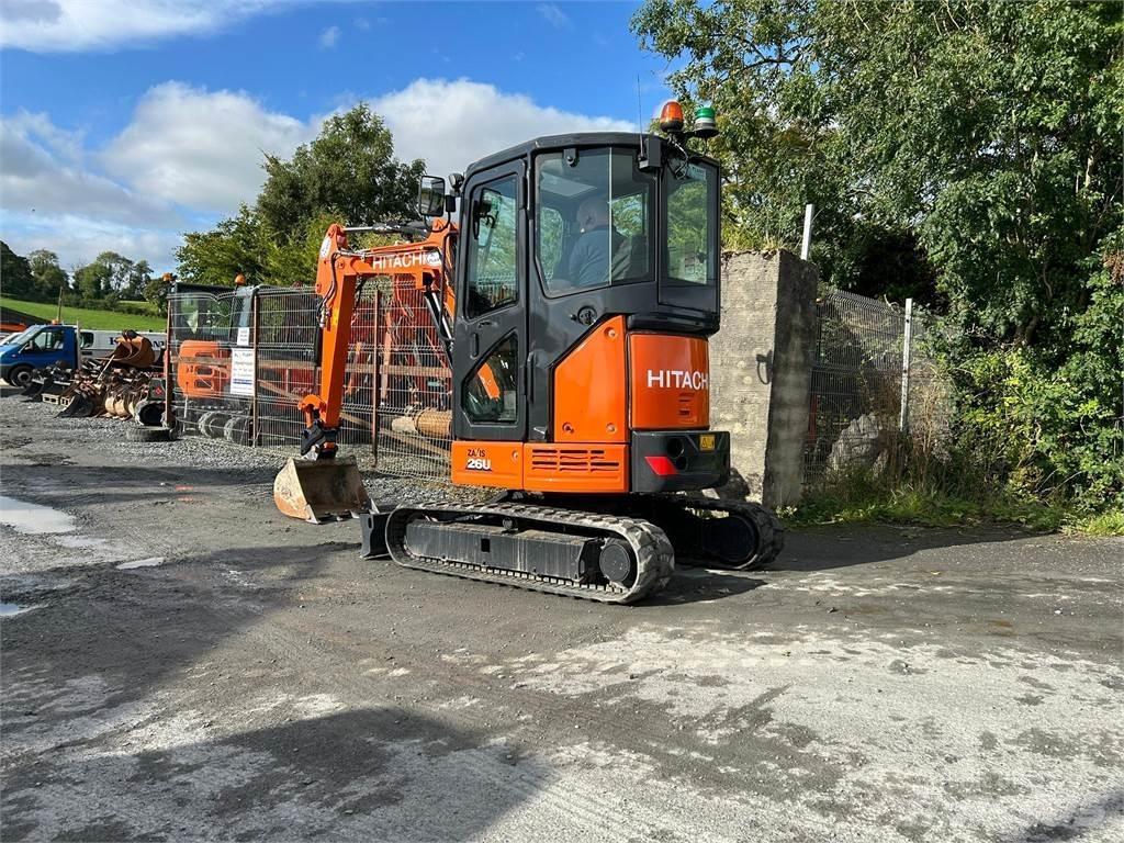 Hitachi 2019 ZX26U-6 Excavatoare pe șenile
