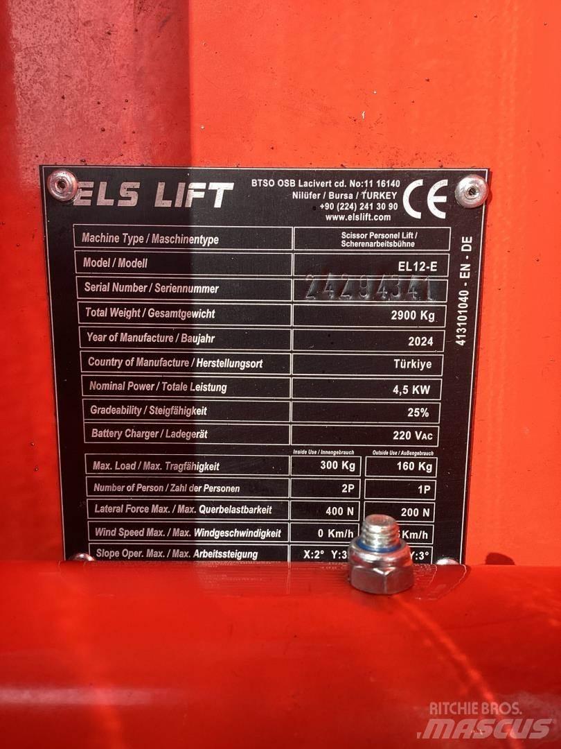 ELS LIFT EL12E Platforme foarfeca