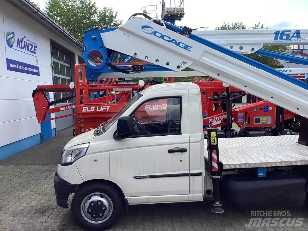 Socage 16A-Speed Platforme aeriene montate pe camion