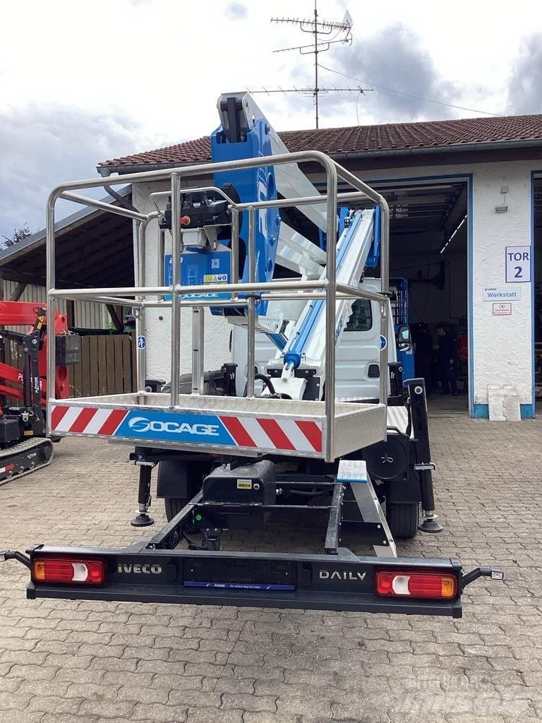Socage 20D-Speed Platforme aeriene montate pe camion