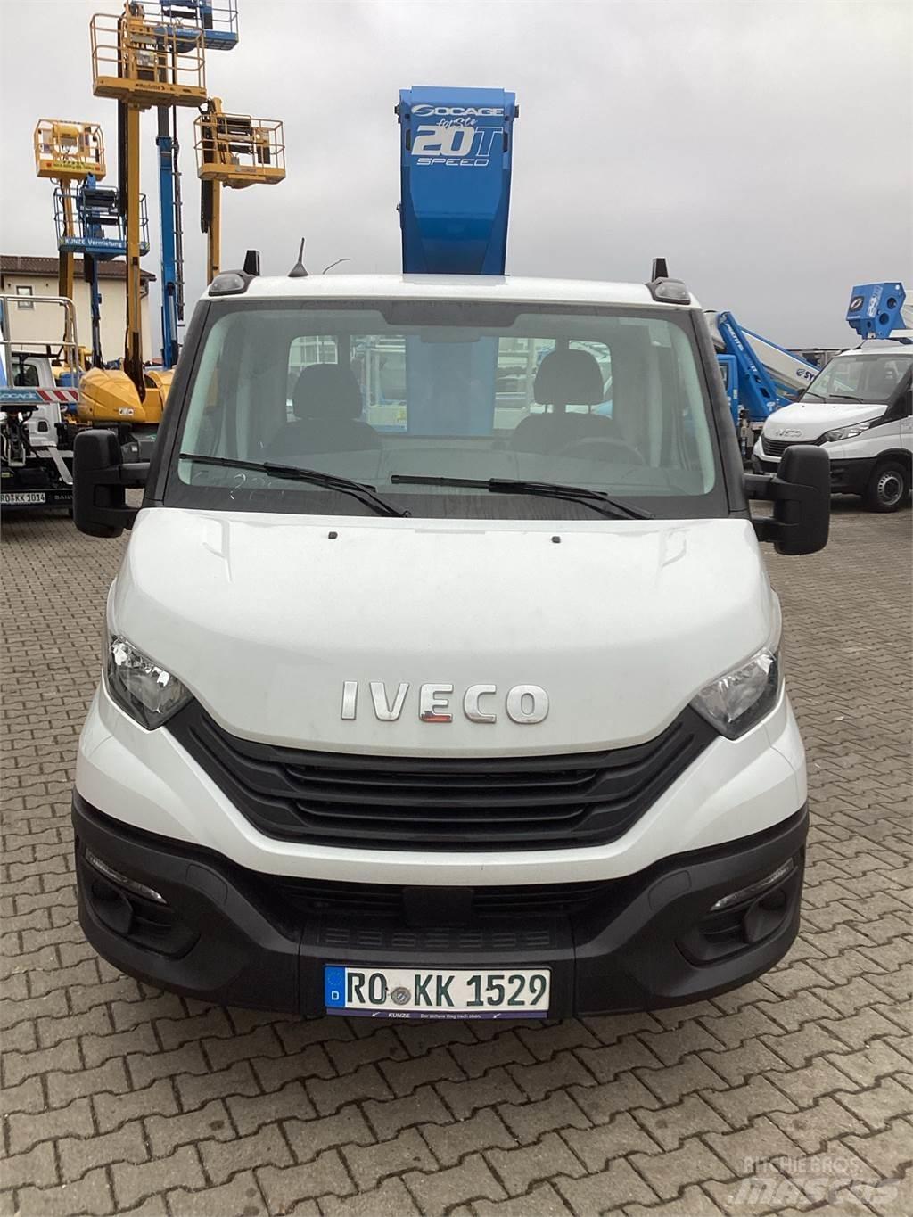 Socage 20T-Speed Platforme aeriene montate pe camion