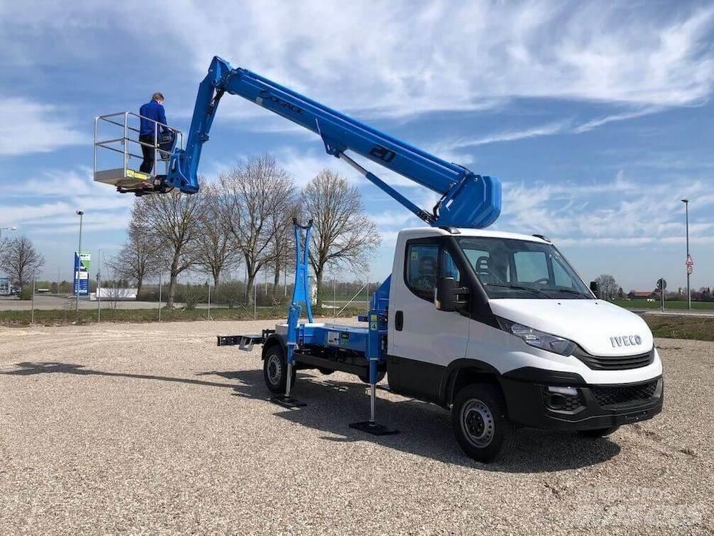 Socage 20TJ-Speed Platforme aeriene montate pe camion