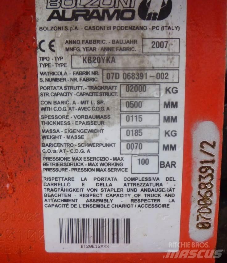 Bolzoni KB20YKA Stivuitoare - Altele