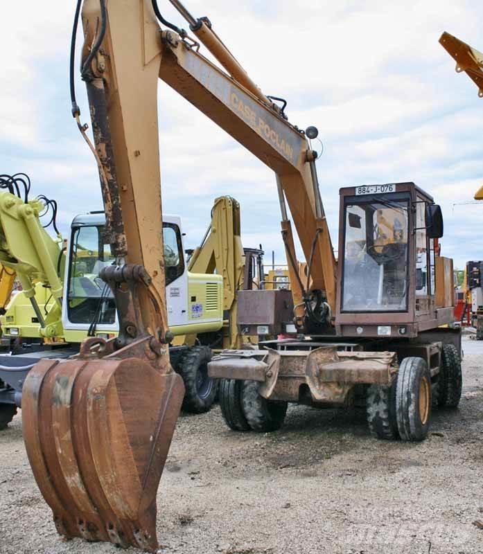 Case Poclain 80P Excavatoare cu roti