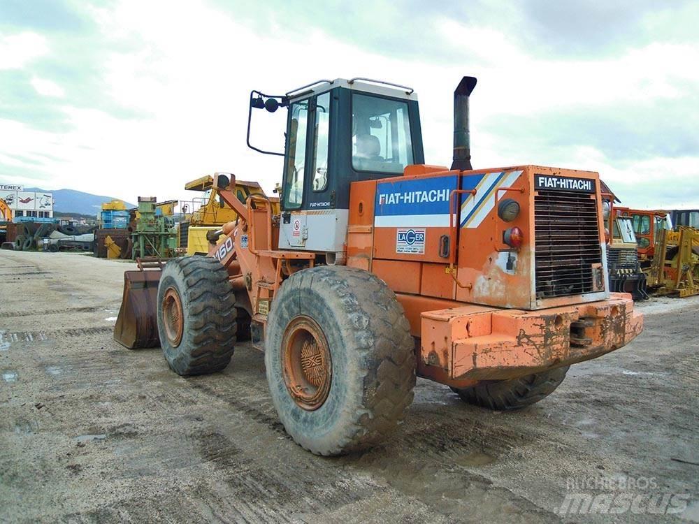 Fiat-Hitachi FR 160.2 Incarcator pe pneuri