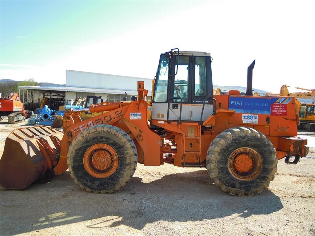 Fiat-Hitachi FR160.2 Incarcator pe pneuri