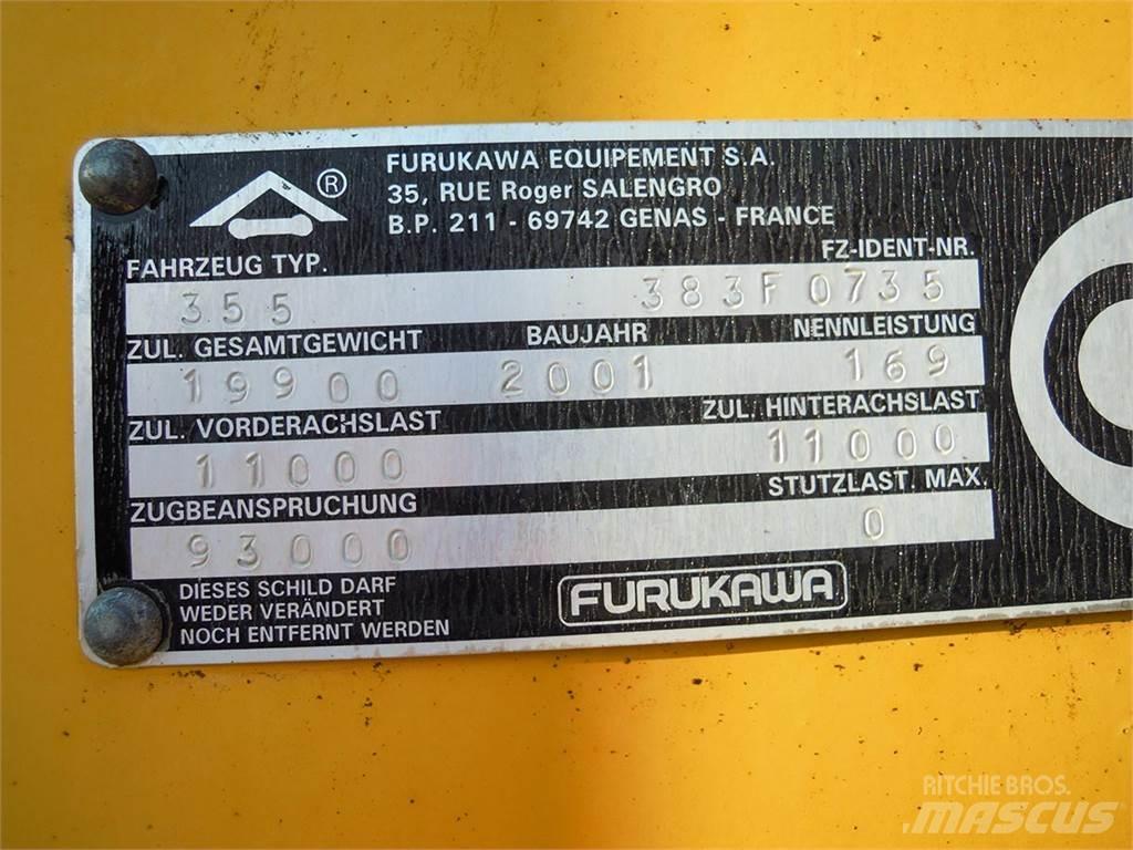 Furukawa 355-II Incarcator pe pneuri