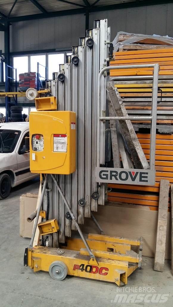 Grove P40DC Nacele cu brat articulat