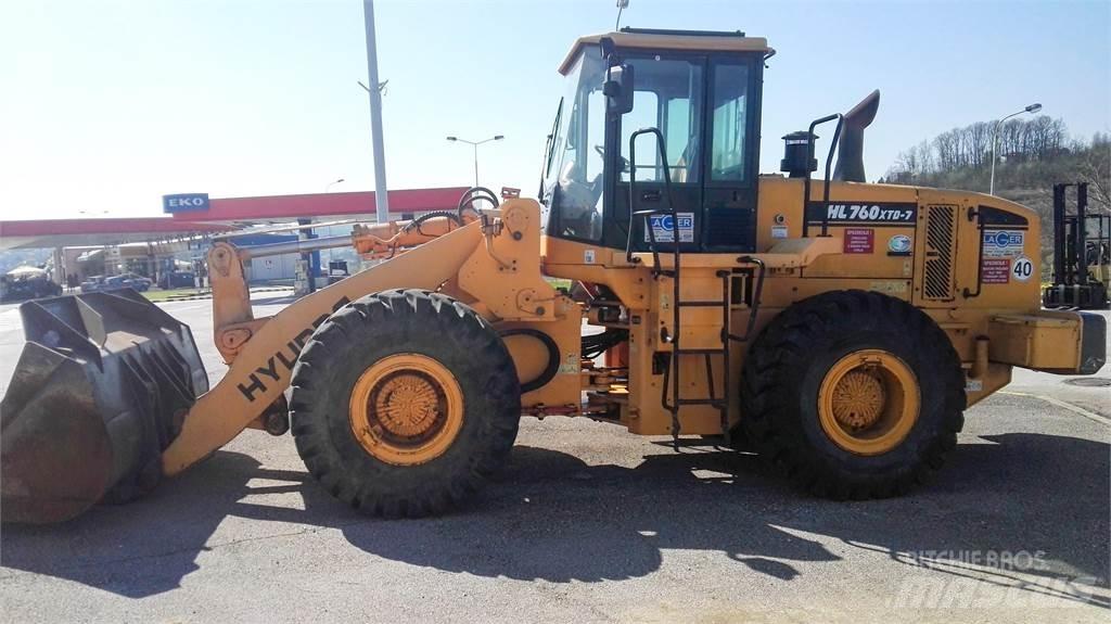 Hyundai HL760XTD-7 Incarcator pe pneuri