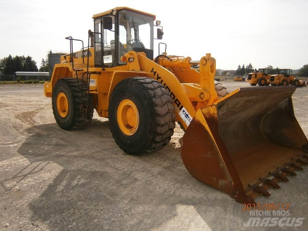 Hyundai HL770-7 Incarcator pe pneuri