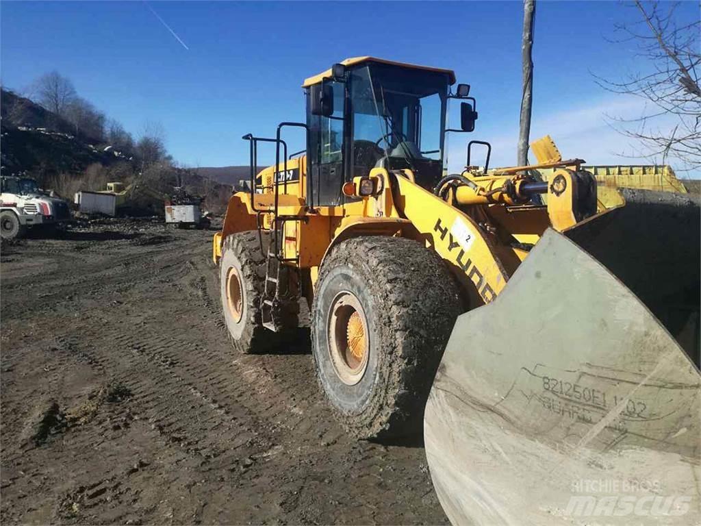 Hyundai HL770-7 Incarcator pe pneuri