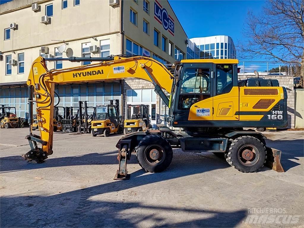 Hyundai HW160 Excavatoare cu roti