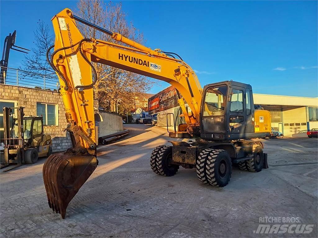 Hyundai R170W-7A Excavatoare cu roti