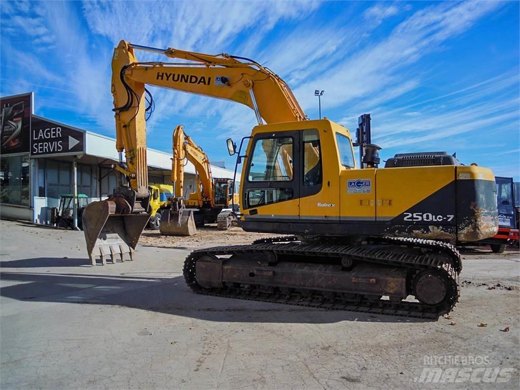 Hyundai R250LC-7 Excavatoare pe șenile
