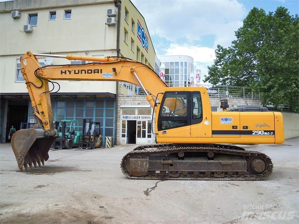 Hyundai R290NLC-7 Excavatoare pe șenile
