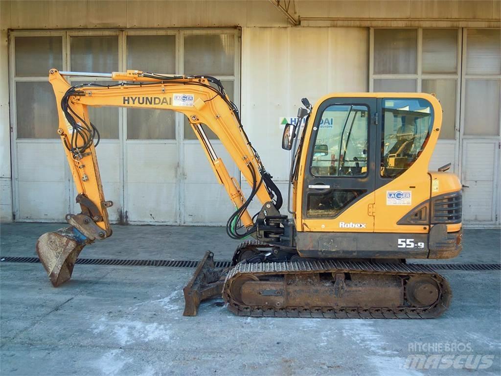 Hyundai R55-9 Mini excavatoare < 7t
