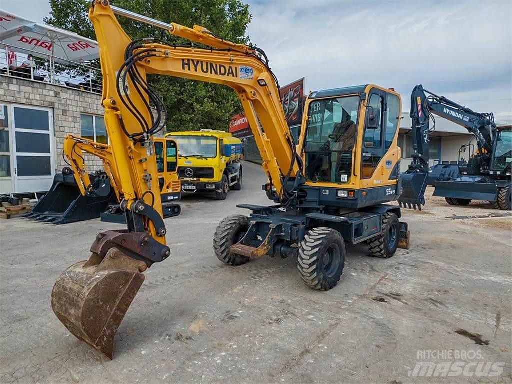 Hyundai R55W-9 Mini excavatoare < 7t
